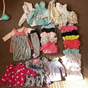 Baby girl lot